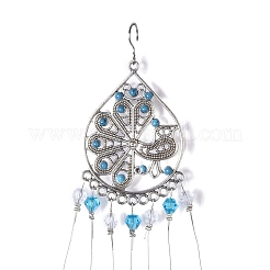 Кристаллы люстра ловцы солнца призмы чакра висит кулон AJEW-Q142-07