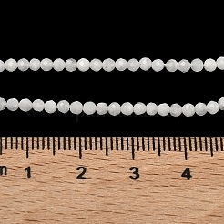 Brins de perles de pierre de lune arc-en-ciel naturel&nbsp;G-B168-A11-2mm