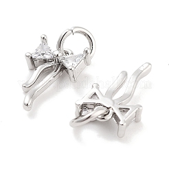 Латунные микро проложить кубического циркония подвески&nbsp;KK-P271-23P