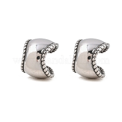Серьги-манжеты из хирургической нержавеющей стали 316&nbsp;X-EJEW-C160-01AS