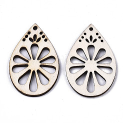 Незаконченные подвески из натурального тополя X-WOOD-N006-67