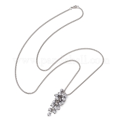 Подвеска в виде круглого кластера из синтетического немагнитного гематита с гальваническим покрытием&nbsp;NJEW-JN05888