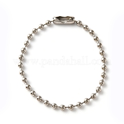 Chaînes à billes en fer avec connecteurs&nbsp;FIND-WH0114-70P