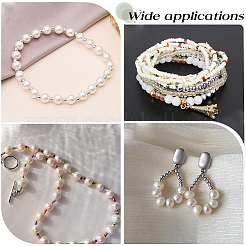 500 шт. 316 хирургическая нержавеющая сталь рондель обжимные бусины&nbsp;STAS-BBC0008-71