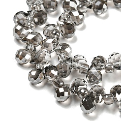 Гальванизируйте прозрачное стекло бисер нитей EGLA-P052-01A-PL02