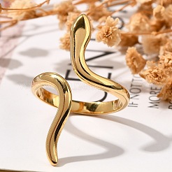 Кольца-манжеты из нержавеющей стали Snake 304 для женщин&nbsp;RJEW-M046-02G