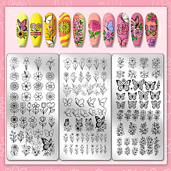 Шаблоны для дизайна ногтей своими руками из нержавеющей стали&nbsp;MRMJ-PH0003-16E