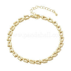 Armband aus Messinggliedern für Damen&nbsp;LS-BJEW-K298-06G