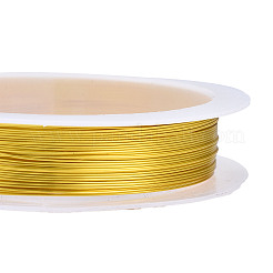 Круглая медная проволока для ювелирных изделий&nbsp;X-CWIR-Q006-0.4mm-G