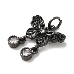 Латунные микро проложить кубического циркония подвески&nbsp;KK-C072-36B