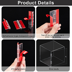 Selbstklebendes Acrylscharnier&nbsp;FIND-WH0096-28C