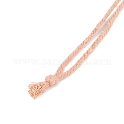 4 шт. круглых хлопковых подвесных украшений&nbsp;HJEW-JM04035