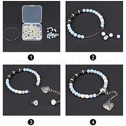 ループ付き真鍮製マグネットクラスプ  ラウンド  銀  16x10mm  穴：1.2mm  50セット /箱&nbsp;PALLOY-NB0001-48