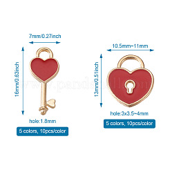 Подвески из эмали и сплава&nbsp;ENAM-TA0002-22