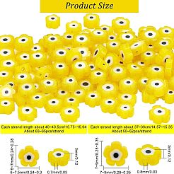 2 нити 2 нити бусин лэмпворк ручной работы&nbsp;LAMP-NB0001-65