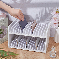 Деревянный ящик для хранения сотового телефона с 30 сеткой&nbsp;CON-WH0115-06