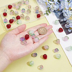 44шт 6 вида стеклянных бусин LAMP-NB0002-21