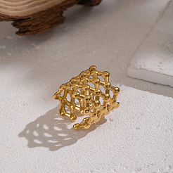 Кольца-манжеты из нержавеющей стали 304 в форме сетки для женщин&nbsp;IZ9606