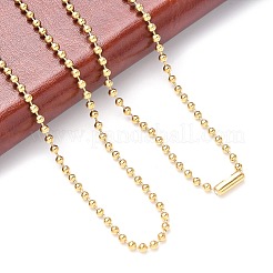 Ожерелье из шариковой цепи из нержавеющей стали 304&nbsp;X-MAK-R012-02G