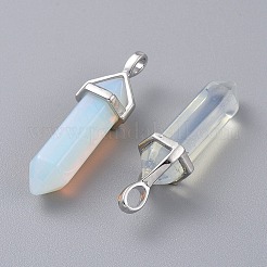 Кулоны с острым концом из опалита&nbsp;LS-G-XCP0001-38