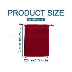 Мешки ювелирных изделий бархата&nbsp;LS-TP-TA0001-01