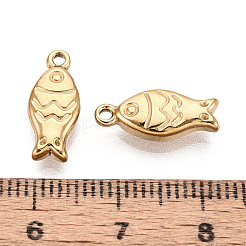 Подвески-рыбки из нержавеющей стали 304&nbsp;STAS-T069-06G