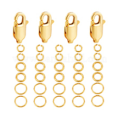 30 шт. 3 стиля 925 открытых соединительных кольца из стерлингового серебра STER-PH0003-77