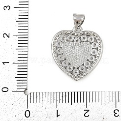 Латунные микро проложить кубического циркония подвески KK-P323-11D-P02