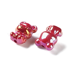 Непрозрачные акриловые бусины с УФ-покрытием PACR-D288-08