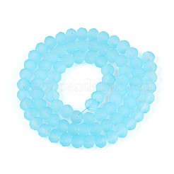 Нити стеклянных бусин X-FGLA-N003-6mm-02