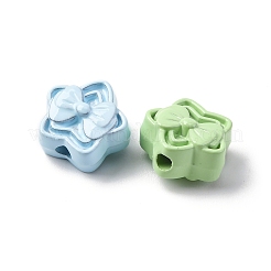 9 цветные бусины из сплава PALLOY-V002-18