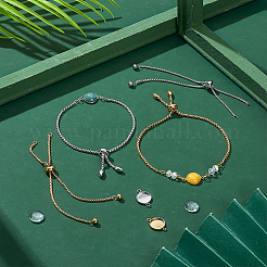 Kits para hacer pulseras de acero inoxidable&nbsp;DIY-UN0001-79