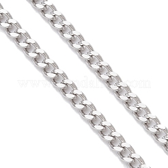 Изготовление браслета из витой цепи из нержавеющей стали 304 толщиной 3 мм&nbsp;AJEW-JB01440-02