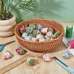 30 шт. 6 цвета Cooton клубничный костюм аксессуары&nbsp;DIY-OC0014-39