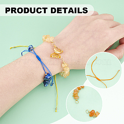 7 stücke 7 stile chakra nylon schnur armband machen&nbsp;AJEW-UN00026