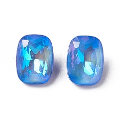 Cabochons strass verre k9 style fluo moka&nbsp;RGLA-J038-01A-M03