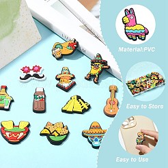 60 шт. 30 стиля ПВХ кабошоны&nbsp;KY-CJ0002-09B