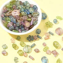 100 г прозрачных акриловых бусин&nbsp;OACR-FS0002-01