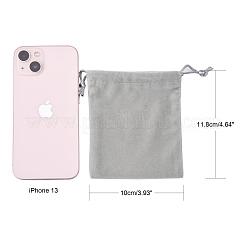 Ювелирные сумки прямоугольник бархат TP-E001-2