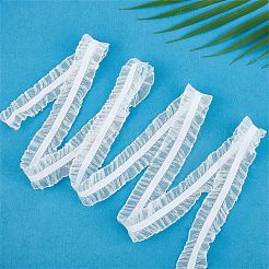 Tessuto elastico in pizzo elasticizzato&nbsp;OCOR-WH0057-16A