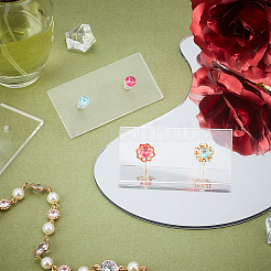 Display di orecchini acrilici lucency&nbsp;EDIS-WH0013-01