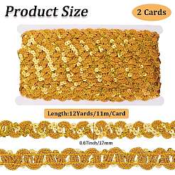 2 шт. полиэстеровые бусины-пайетки&nbsp;OCOR-CP0001-31A