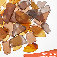 60 Stück 3 Farben matte Mosaikfliesen Glascabochons&nbsp;DIY-NB0006-30