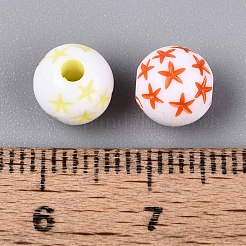 Непрозрачные акриловые бусины&nbsp;OACR-N150-06