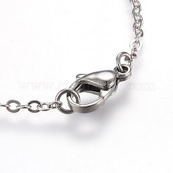 Bracelets de chaînes de câble en laiton plaqué platine&nbsp;BJEW-JB03974-03