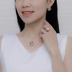 Ожерелья с подвесками из натурального пресноводного жемчуга FS-WG70A16-02