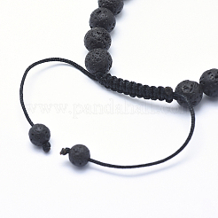 Нейлоновый шнур плетеный браслеты из бисера&nbsp;BJEW-F276-F