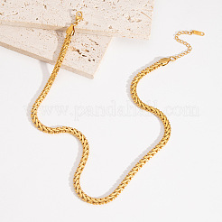 Ожерелья-змейки из нержавеющей стали 304 для унисекс&nbsp;LI3246-1