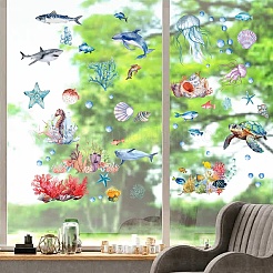 8 лист 8 стиля ПВХ водонепроницаемые наклейки на стену DIY-WH0345-215