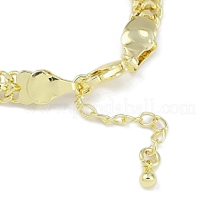 Латунные браслеты с покрытием для женщин BJEW-K244-04G